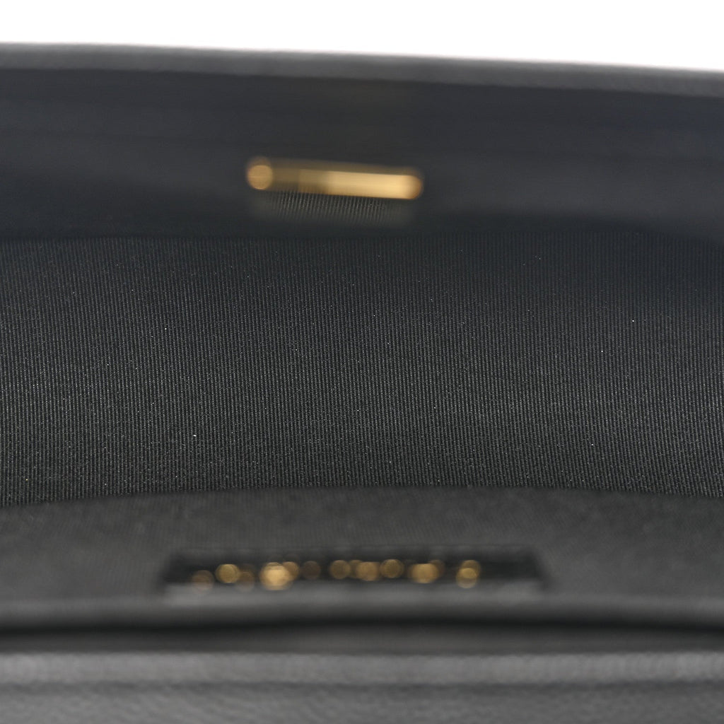 Chanel Caviar Quilted Medium Boy Flap Black