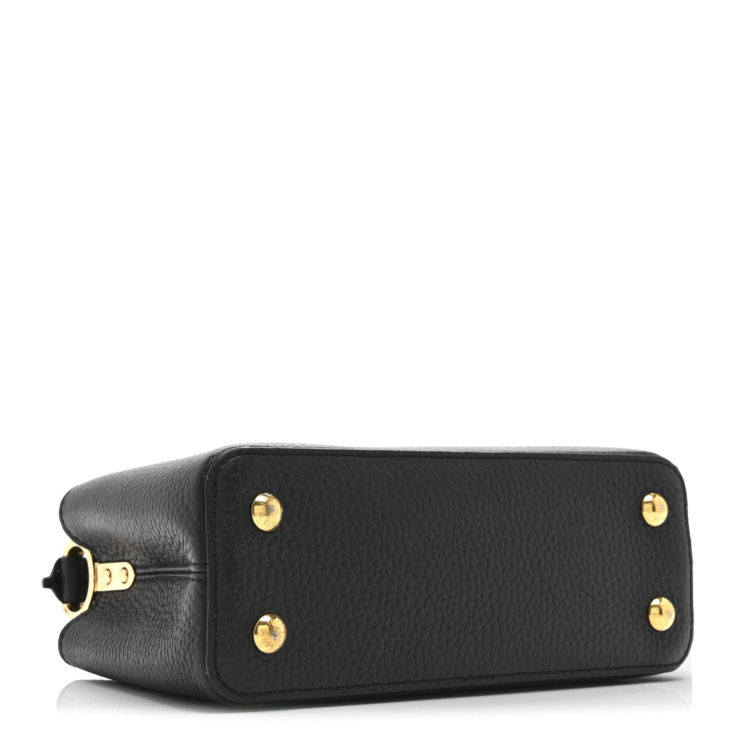 Louis Vuitton Taurillon Mini Capucines Black
