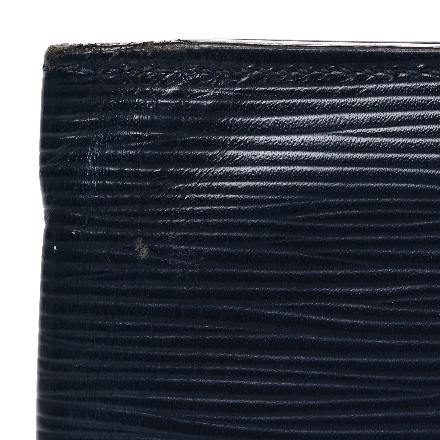 Louis Vuitton Epi Brazza Wallet Blue Marine