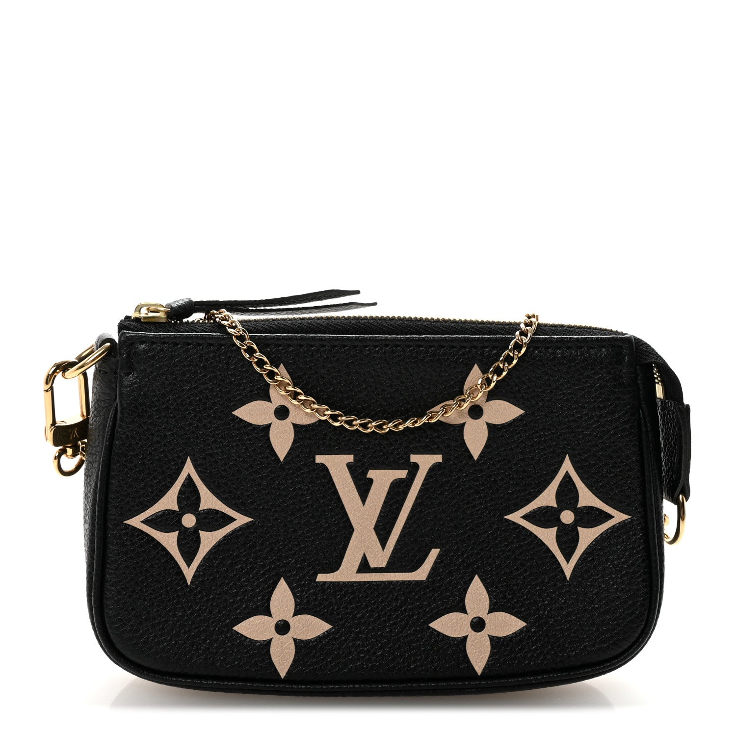 Louis Vuitton Empreinte Monogram Giant Mini Pochette Accessories Black