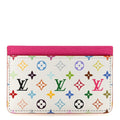 Louis Vuitton LV X TM Monogram Multicolor Card Holder Kawaii Pink