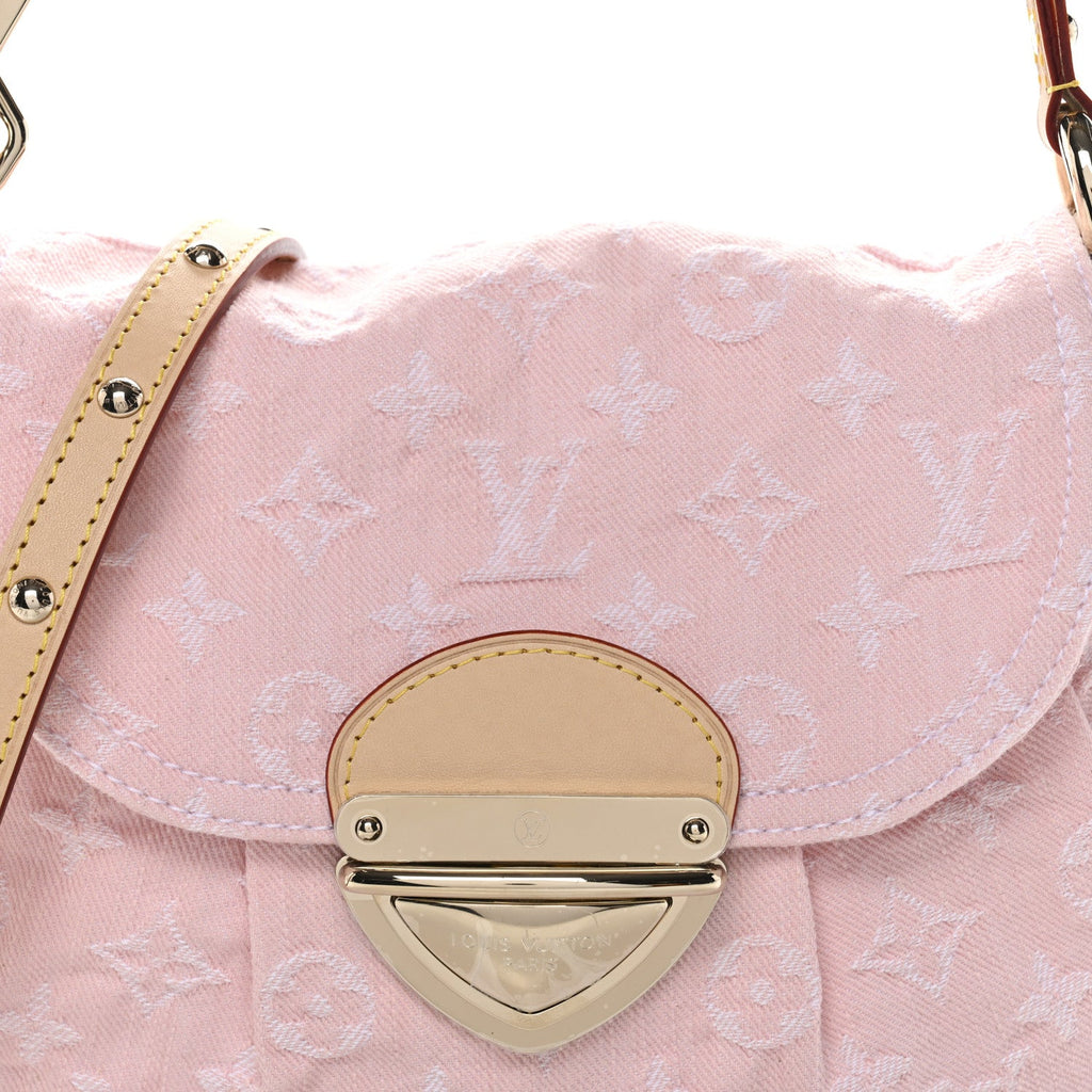 Louis Vuitton Monogram Denim Sunset  Washed Pink