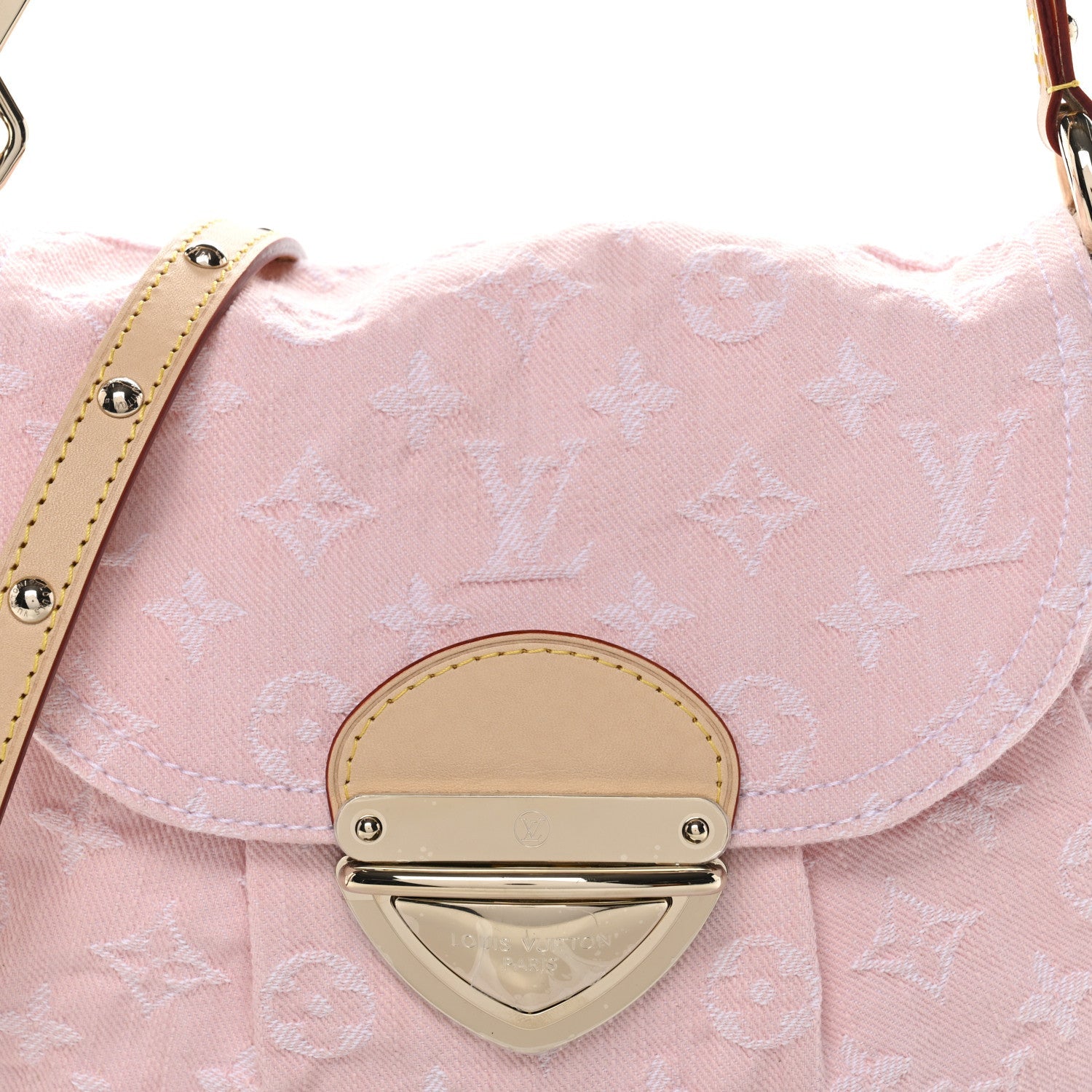 Louis Vuitton Monogram Denim Sunset  Washed Pink