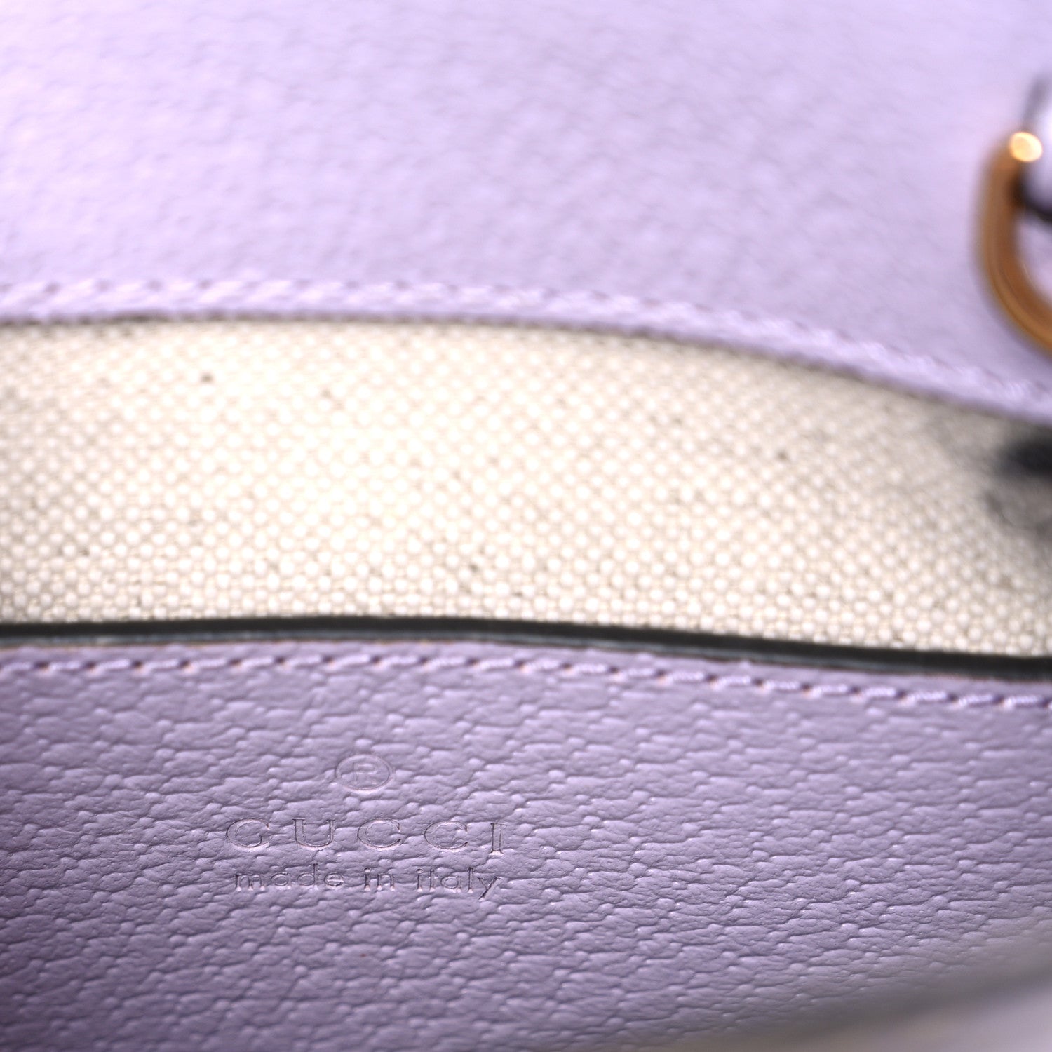 Gucci Monogram Jumbo GG Textured Dollar Calfskin Mini Tote Bag Beige Lapis