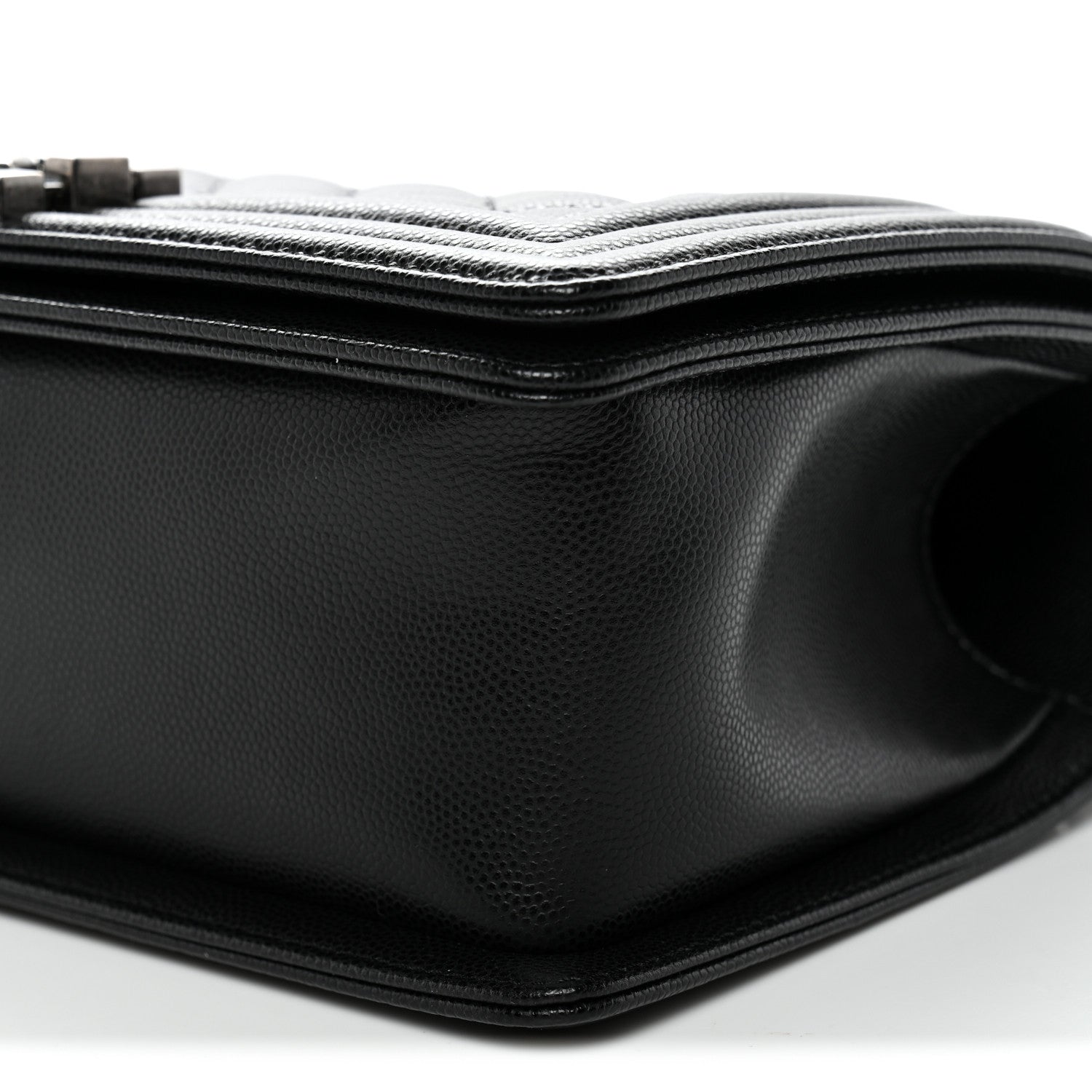 Chanel Caviar Quilted Medium Boy Flap Black
