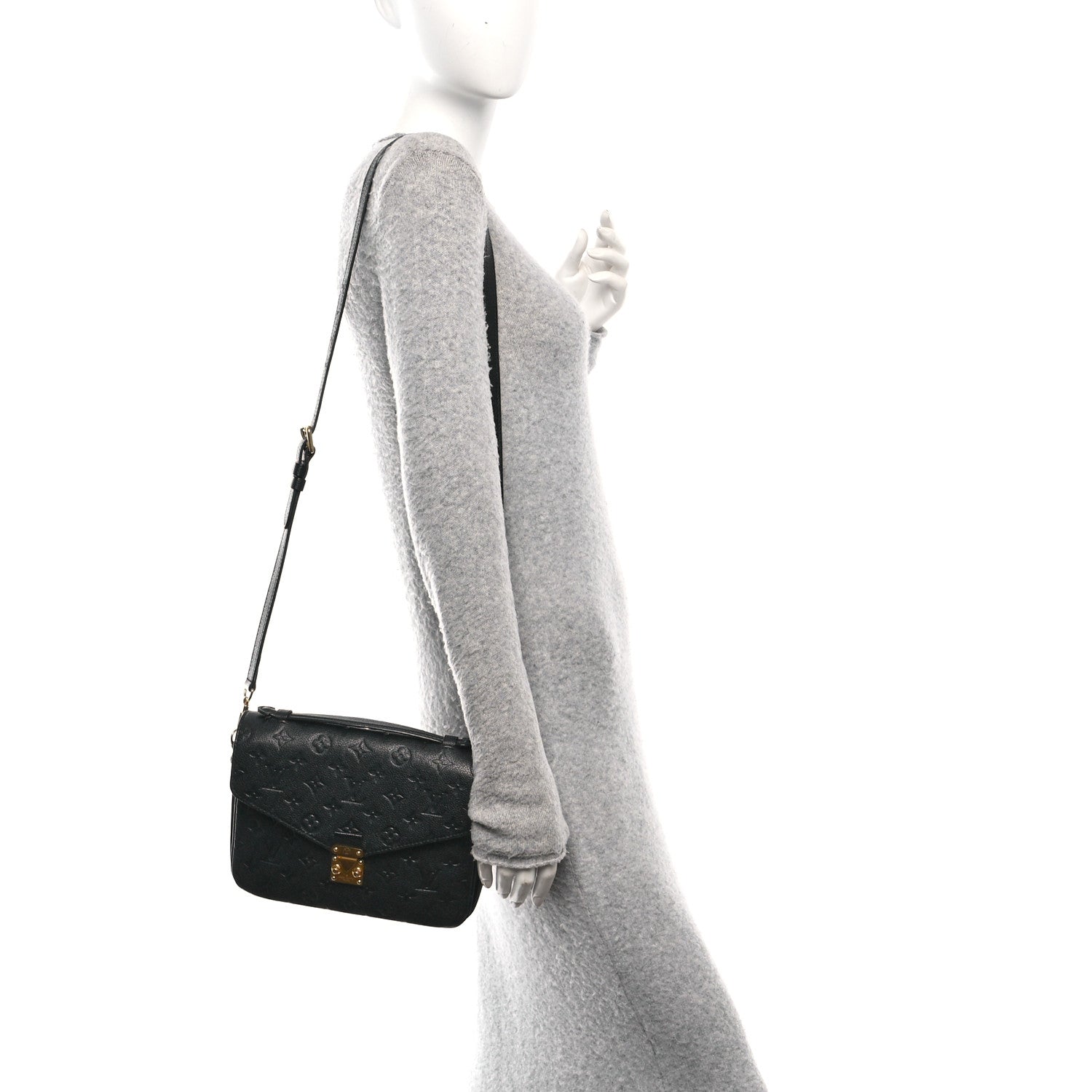 Louis Vuitton Empreinte Pochette Metis Black