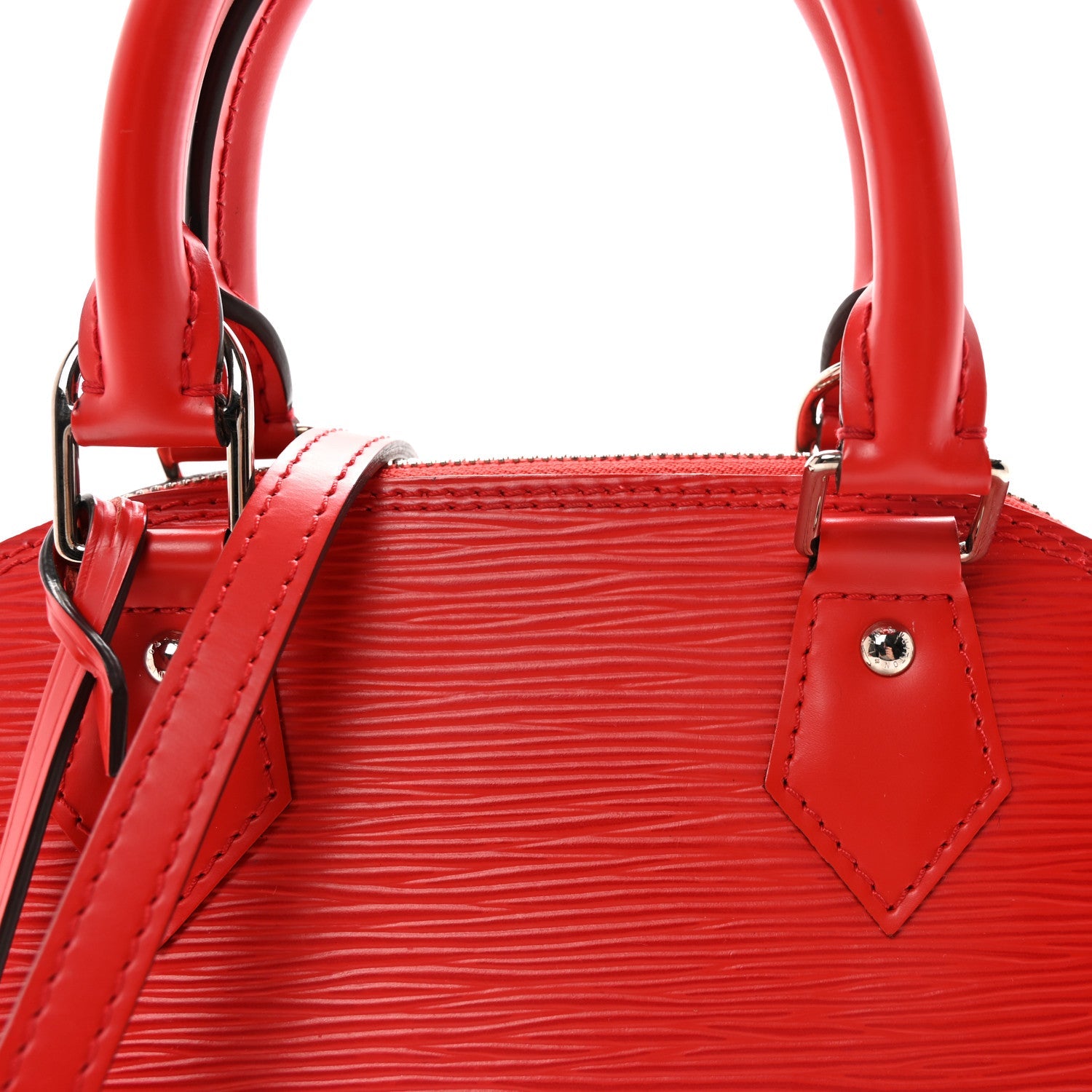 Louis Vuitton Epi Alma BB Coquelicot