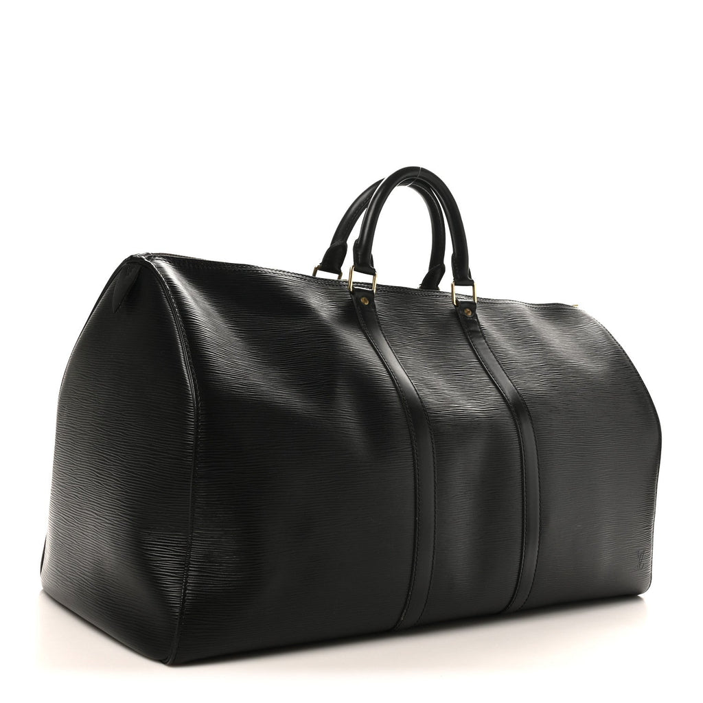 Louis Vuitton Epi Keepall 55 Black