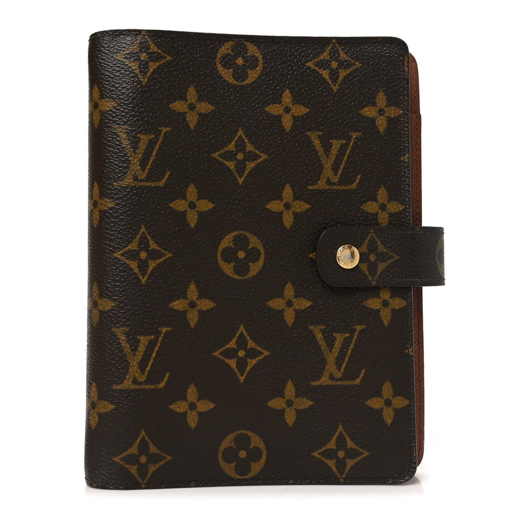 Louis Vuitton Monogram Medium Ring Agenda Cover