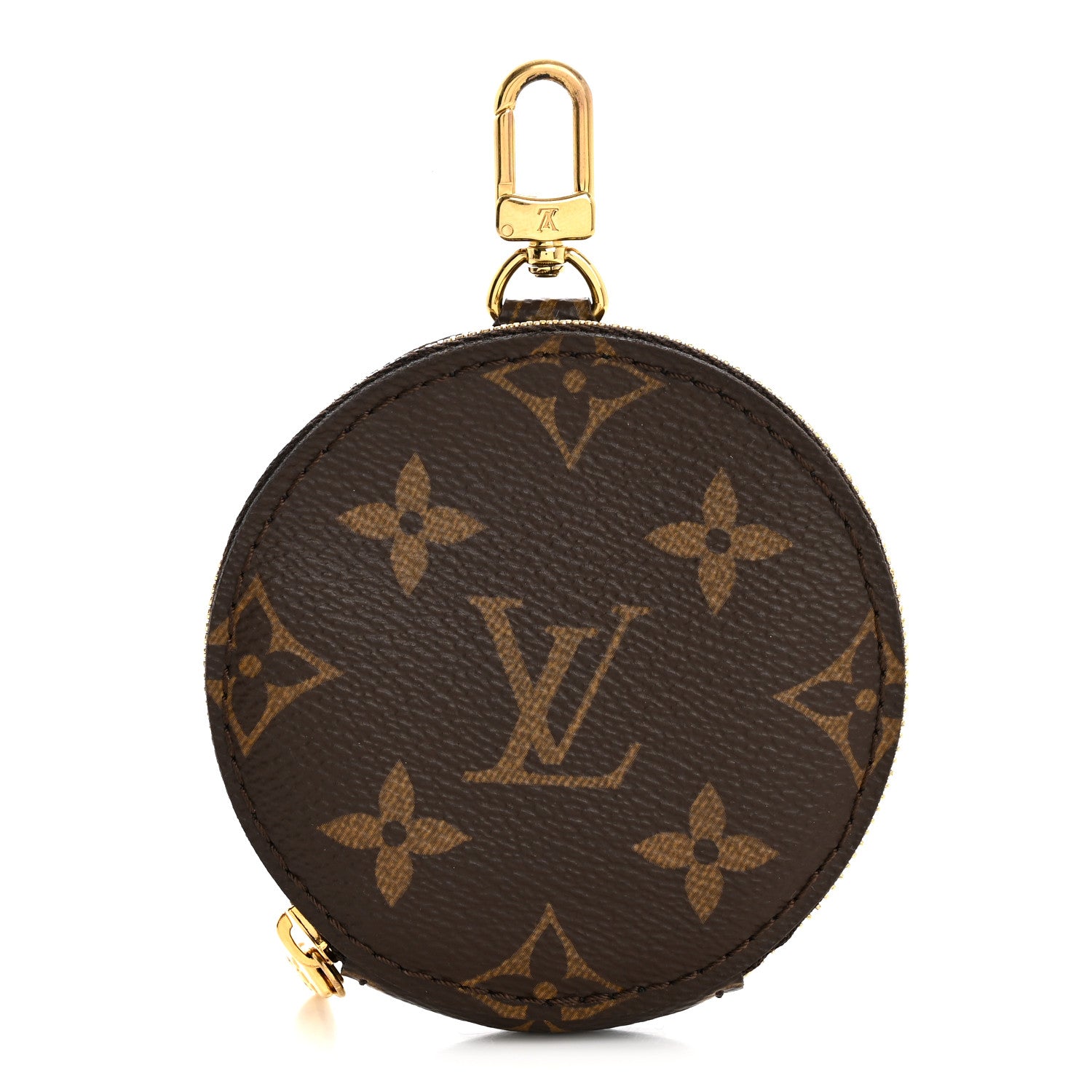 Louis Vuitton Monogram Multi Pochette Accessories Round Coin Purse