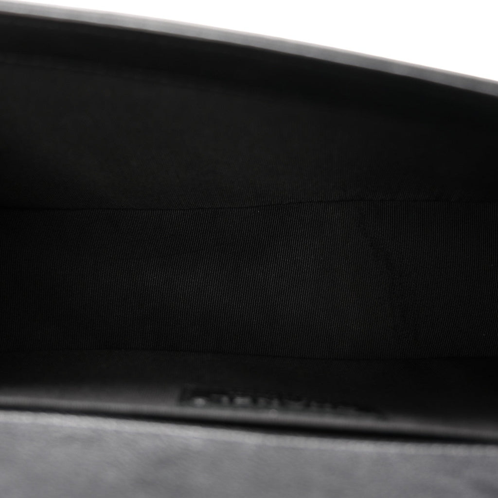 Chanel Grained Calfskin Quilted Medium Boy Flap Black