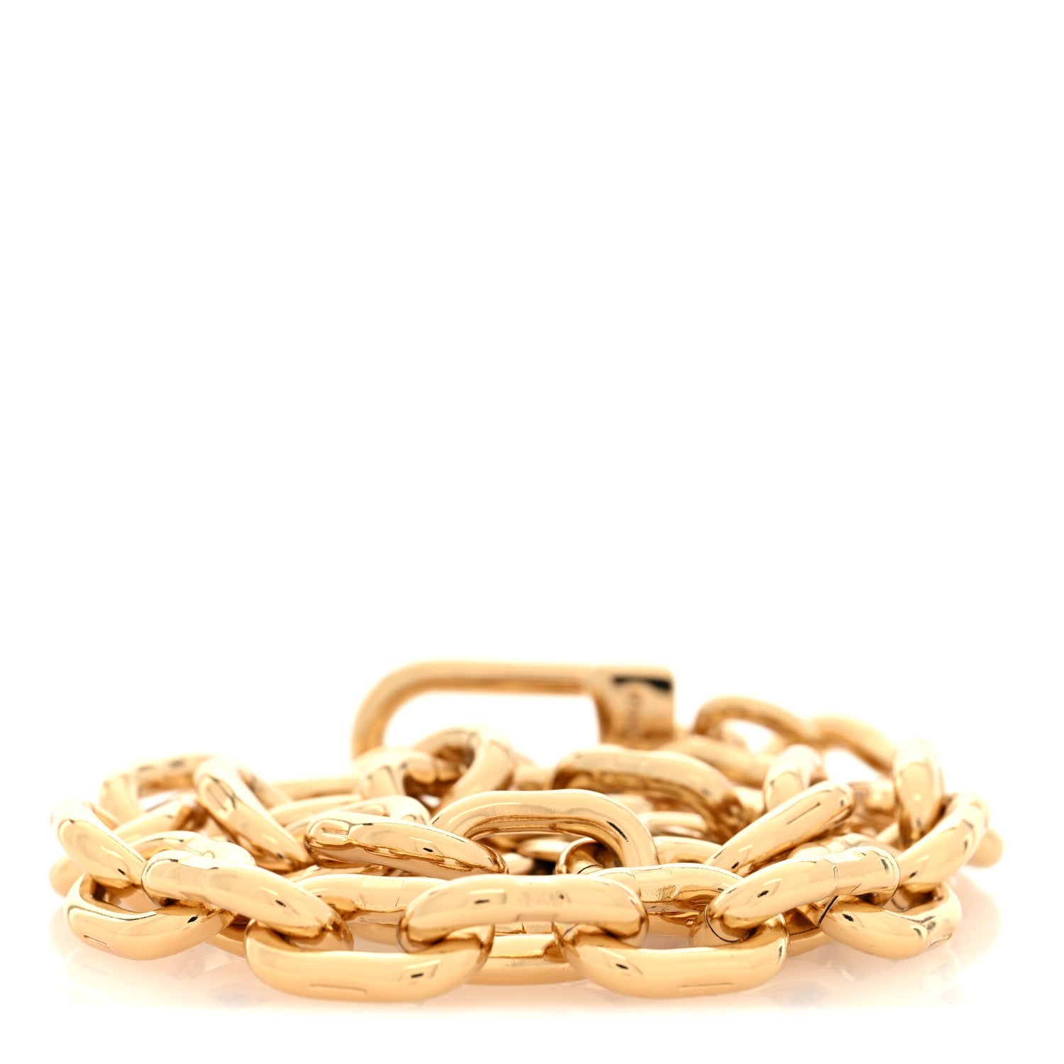 Louis Vuitton Short Chain Strap Gold