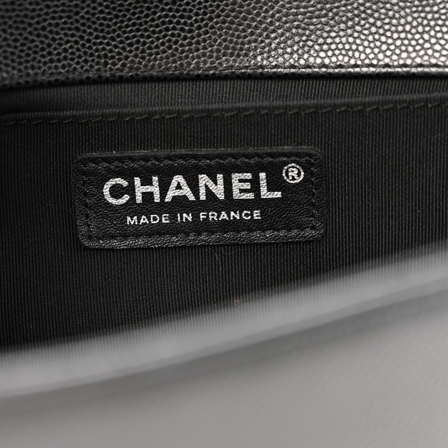Chanel Caviar Quilted Medium Boy Flap Black