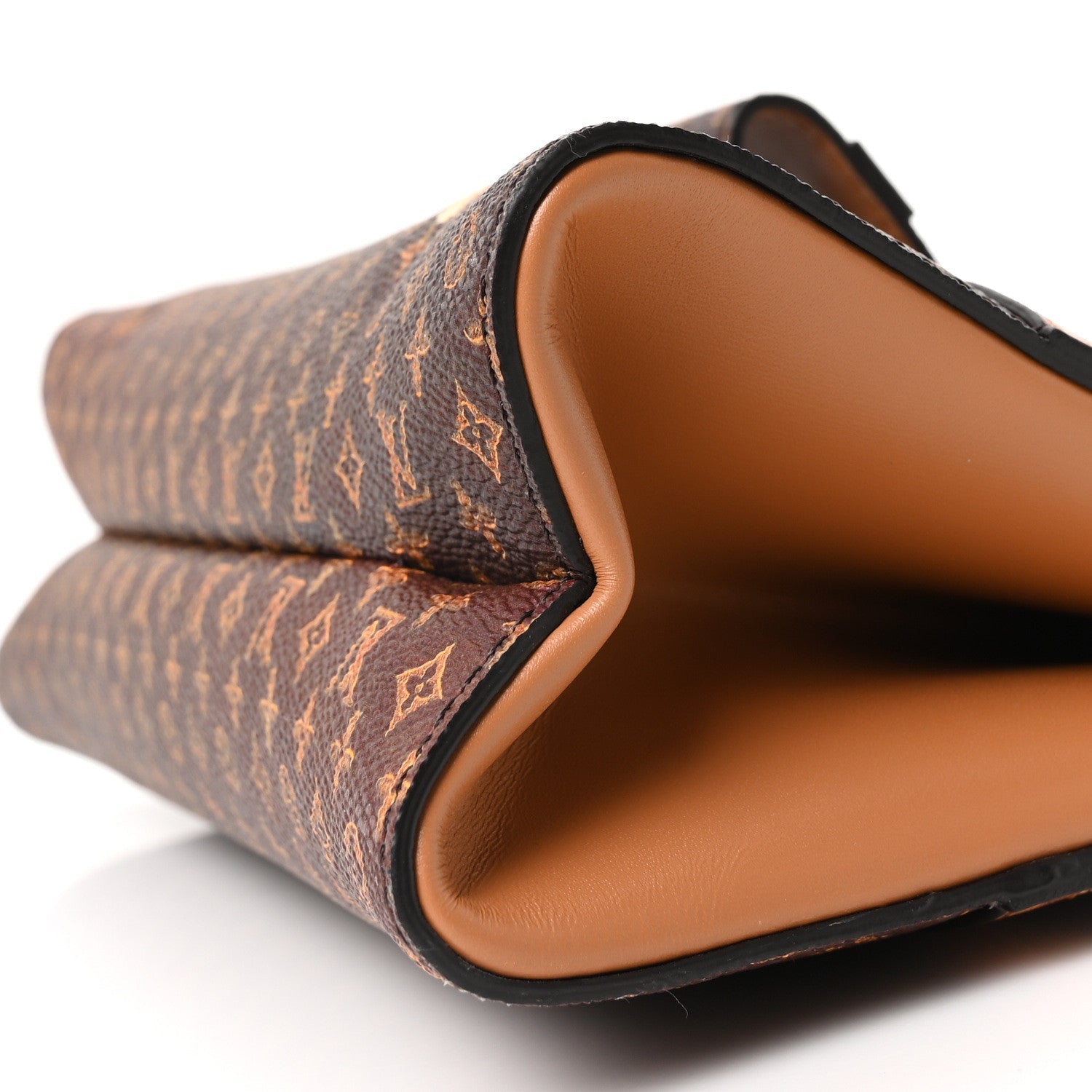 Louis Vuitton Calfskin Transformed Monogram Time Trunk Crown Frame Bag