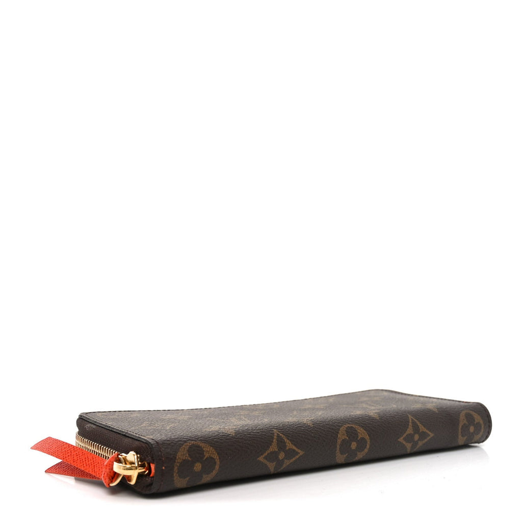 Louis Vuitton Monogram Clemence Wallet Piment