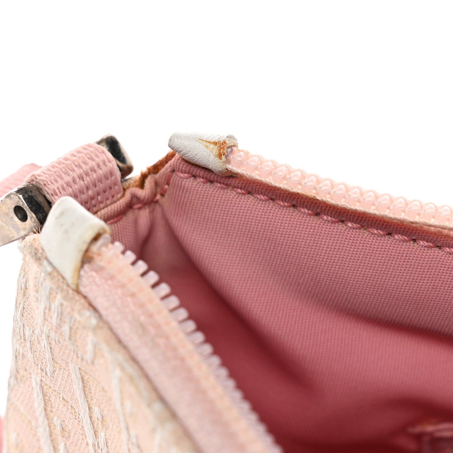 Christian Dior Monogram Shoulder Bag Pochette Pink