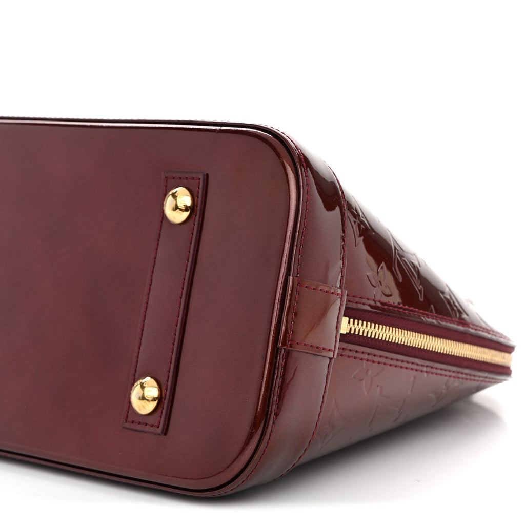 Louis Vuitton Vernis Alma PM Rouge Fauviste