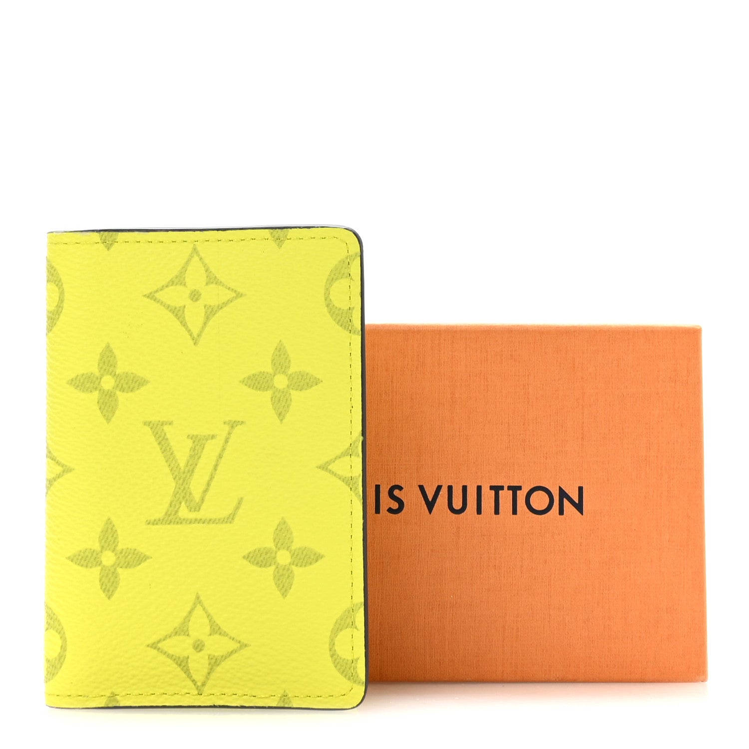 Louis Vuitton Taigarama Pocket Organizer NM Yellow
