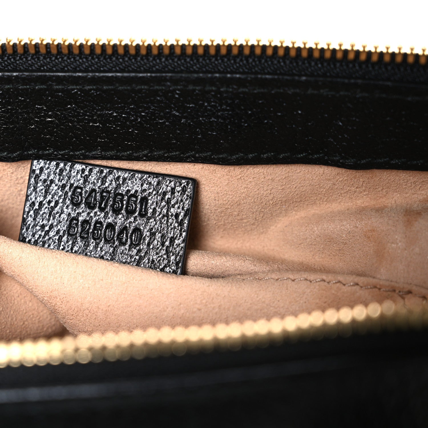Gucci Textured Calfskin Web Small Ophidia Tote Bag Black