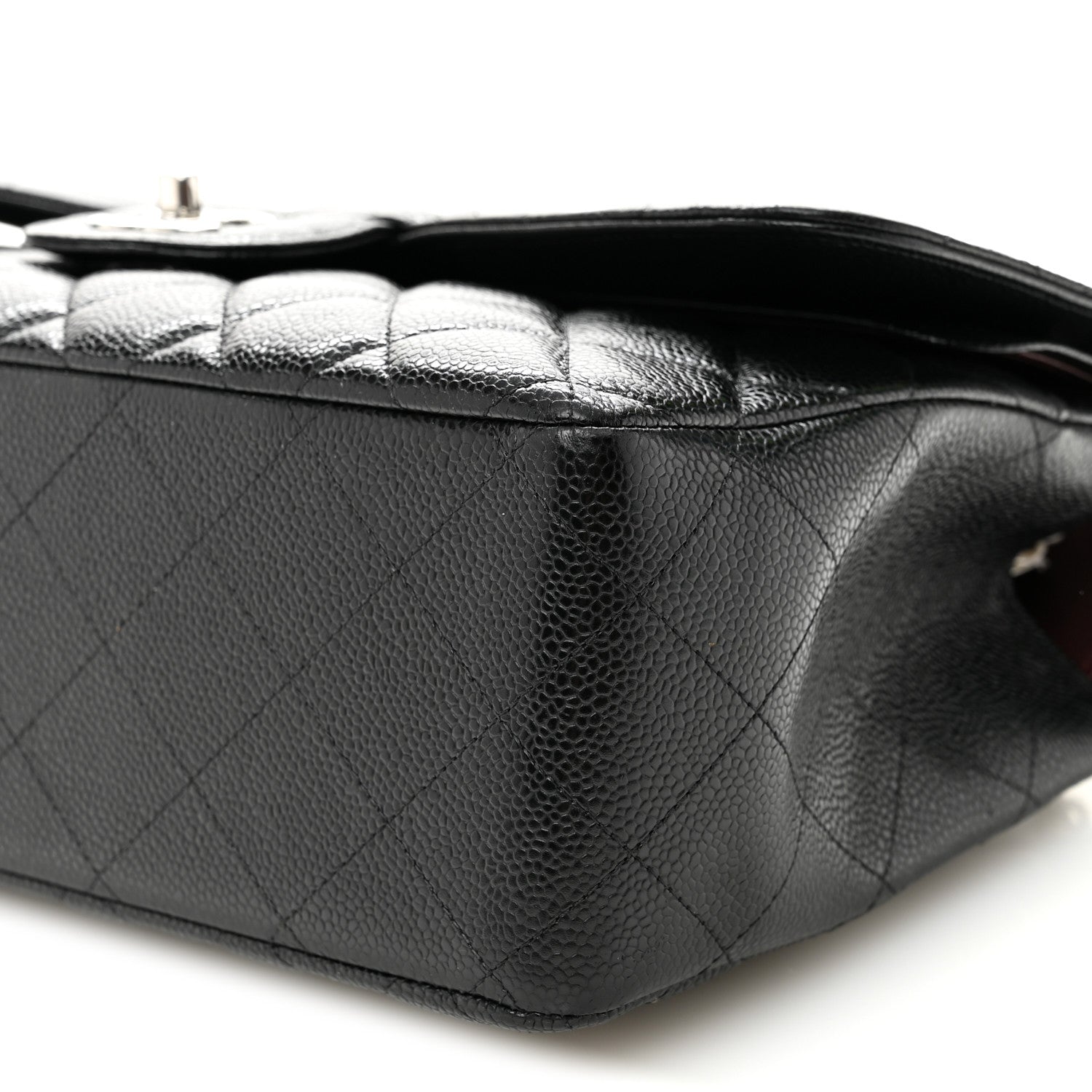 Chanel Caviar Quilted Jumbo Double Flap Black