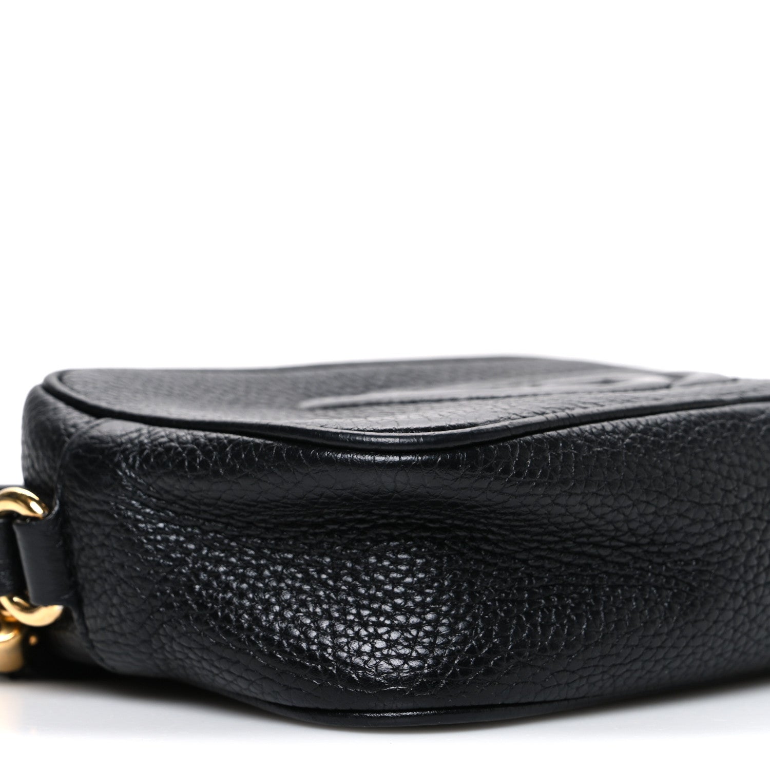 Gucci Pebbled Calfskin Small Soho Disco Bag Black