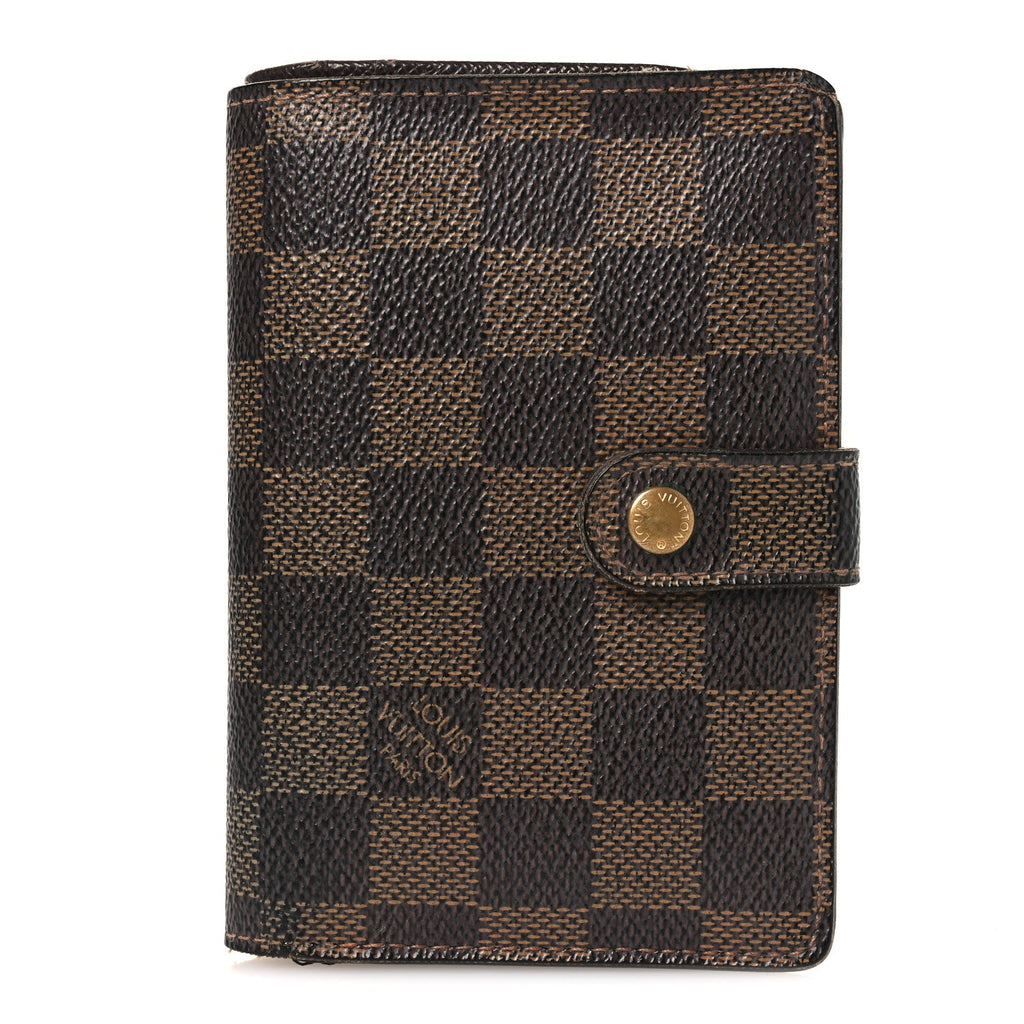 Louis Vuitton Damier Ebene French Purse Wallet