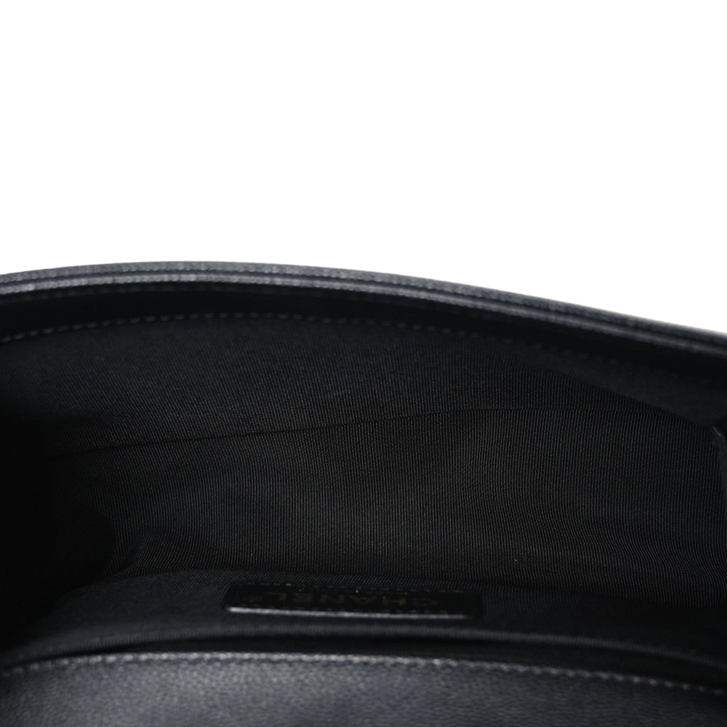 Chanel Caviar Quilted Small Boy Flap Black