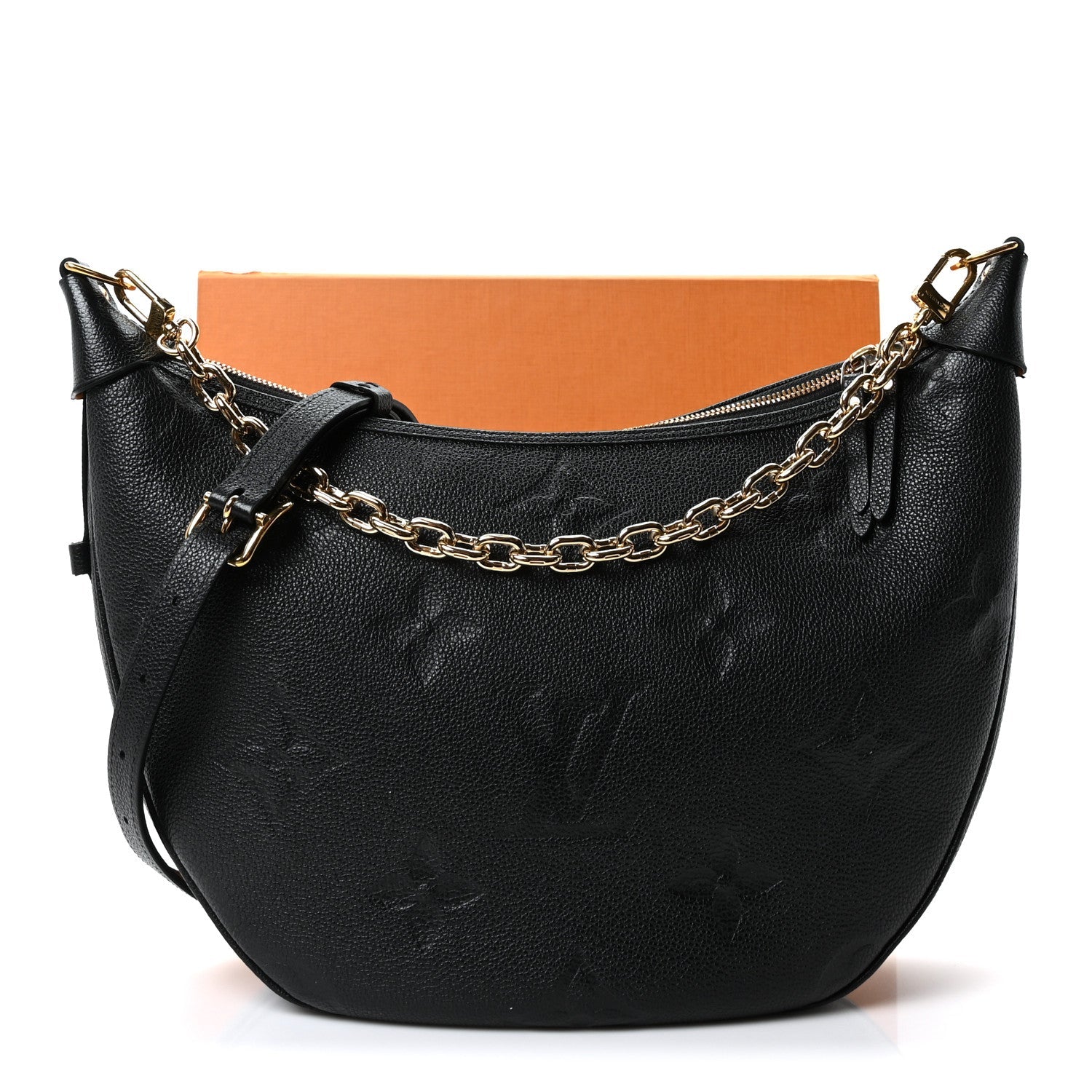Louis Vuitton Empreinte Monogram Giant Loop Hobo Black