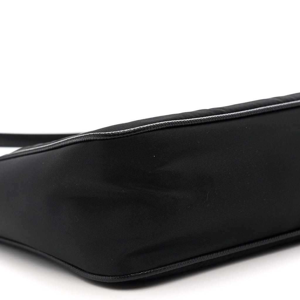 Prada Tessuto Nylon Saffiano Mini Re-Edition 2005 Bag Black