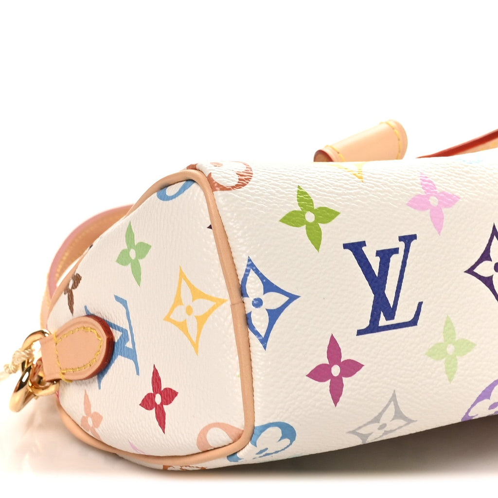 Louis Vuitton LV X TM Monogram Multicolor Nano Speedy White