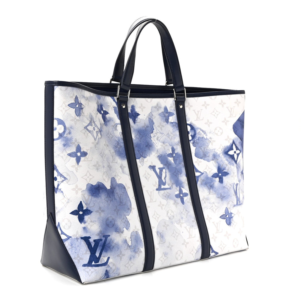 Louis Vuitton Monogram Watercolor New Tote GM Blue