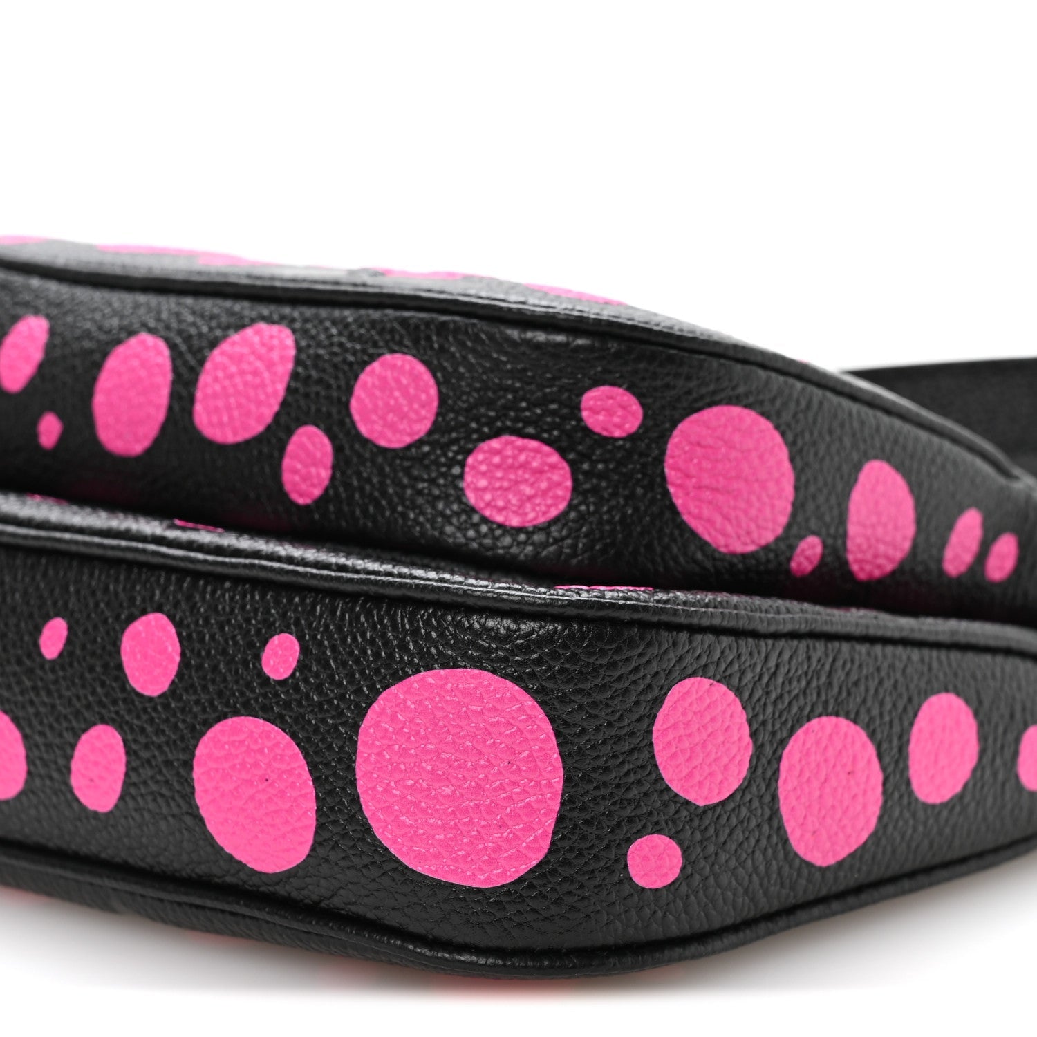 Louis Vuitton LV X YK Empreinte Multi Pochette Accessories Black Fuchsia