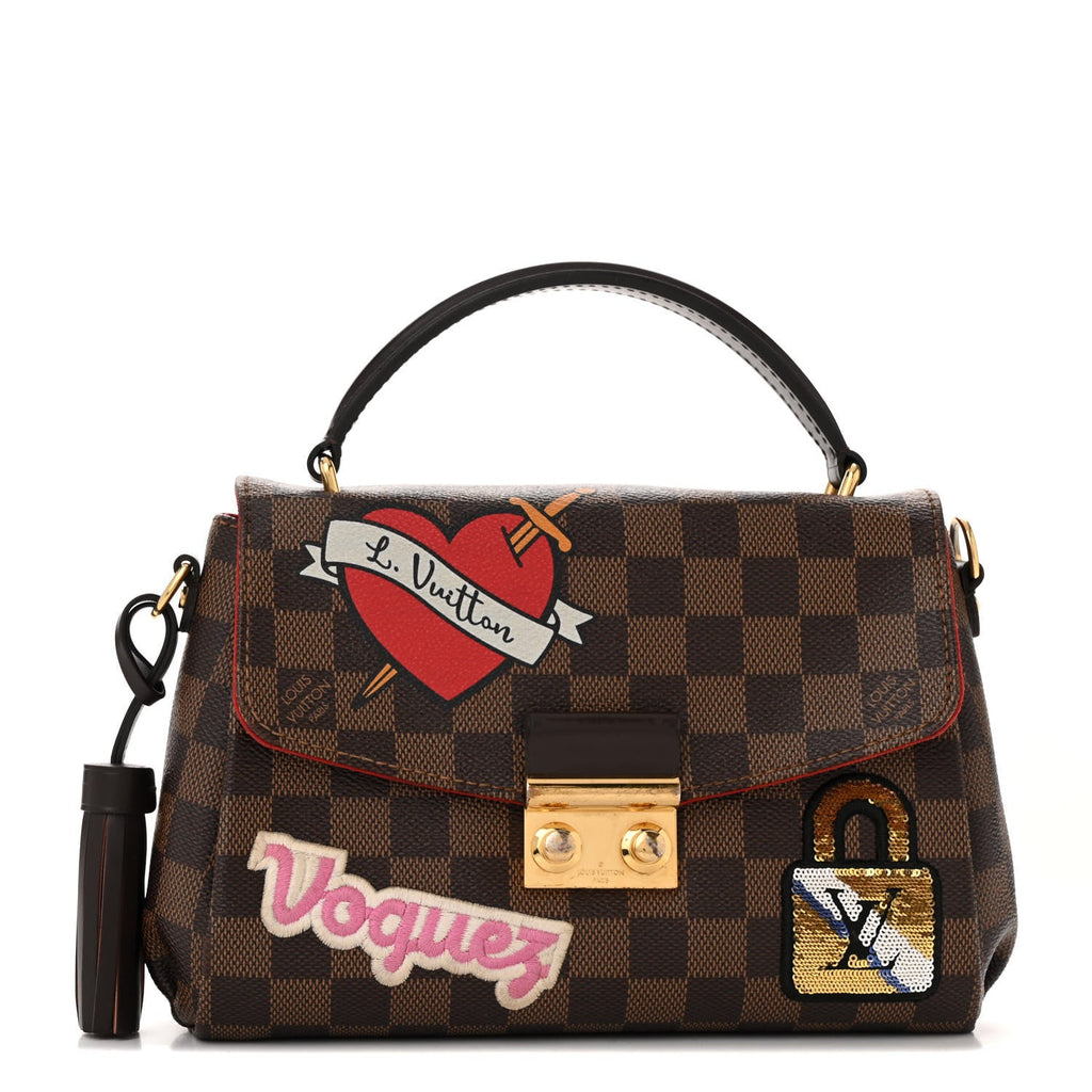 Louis Vuitton Damier Ebene Patches Croisette