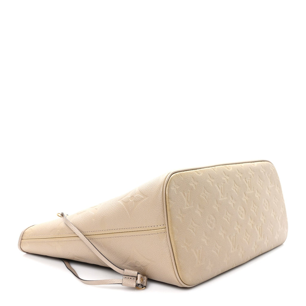 Louis Vuitton Empreinte Monogram Giant Neverfull MM Tourterelle