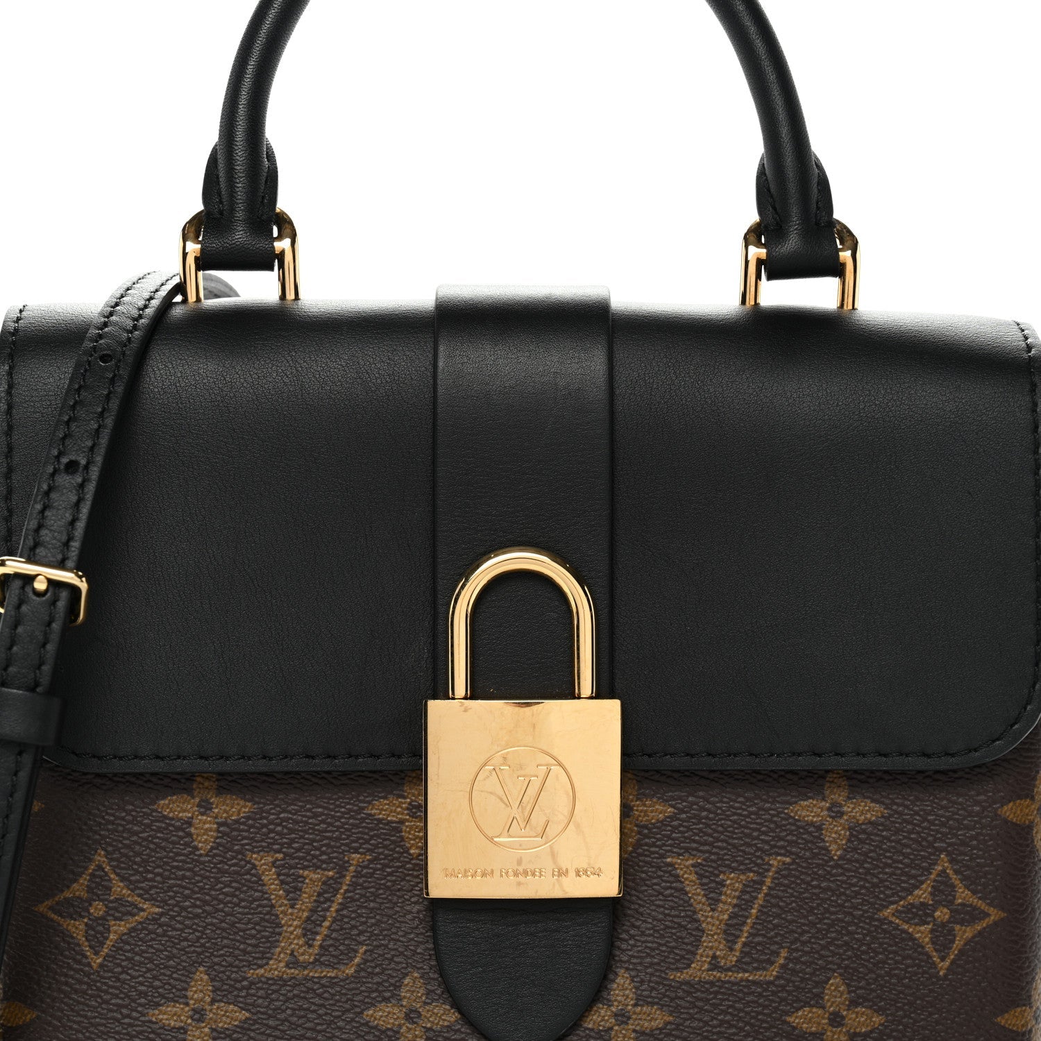 Louis Vuitton Monogram Locky BB Black