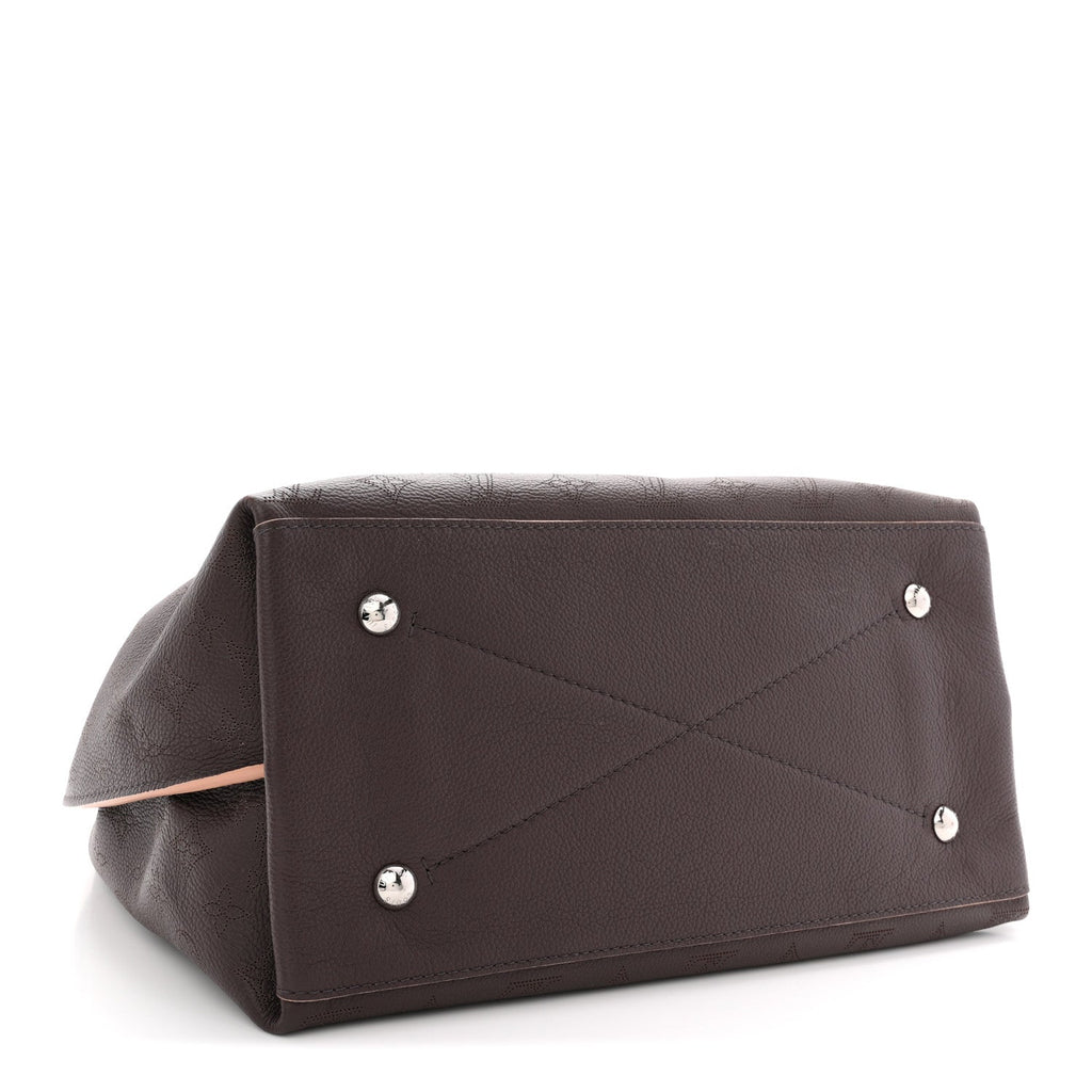 Louis Vuitton Mahina Carmel Hobo Chocolate