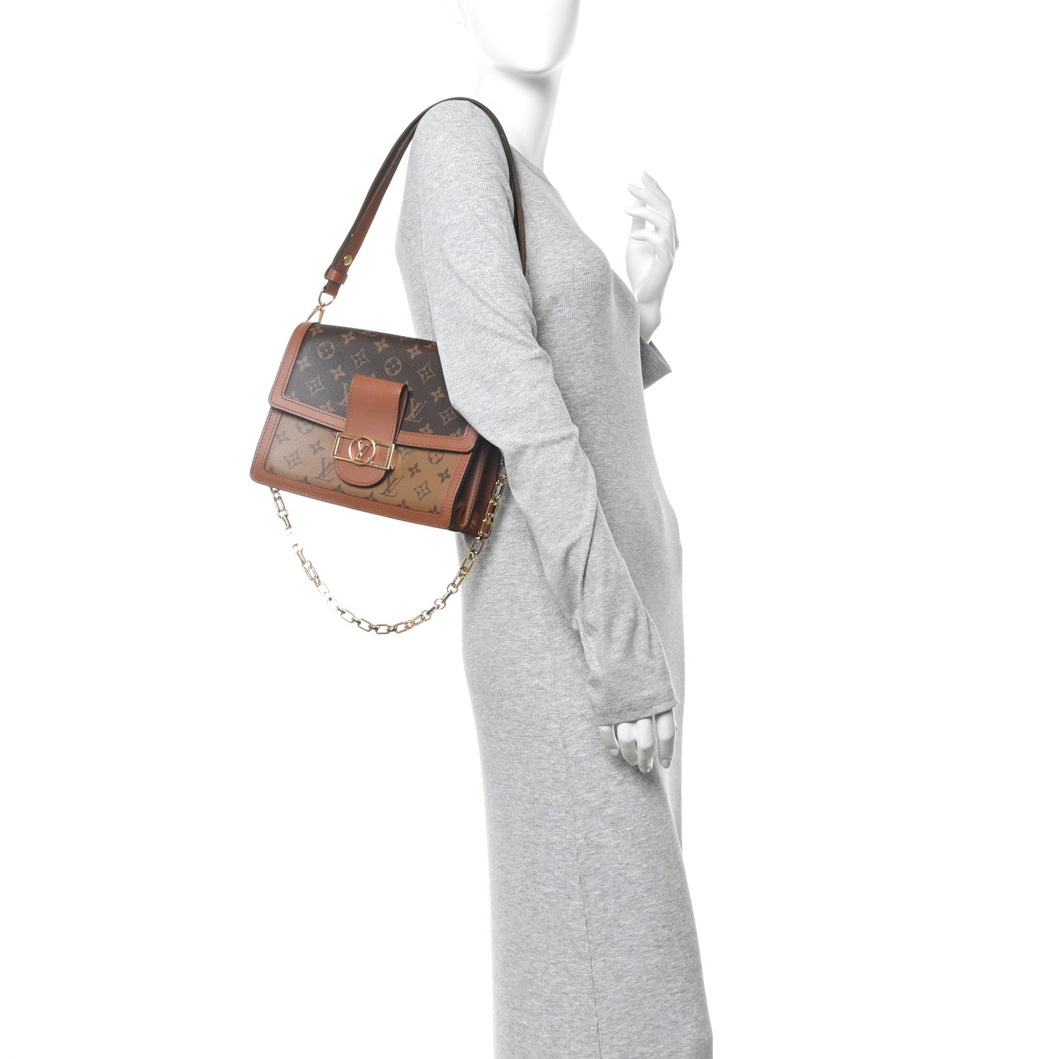 Louis Vuitton Reverse Monogram Dauphine MM