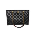 Chanel bag Black Quilted Calfskin Perfect Edge Tote