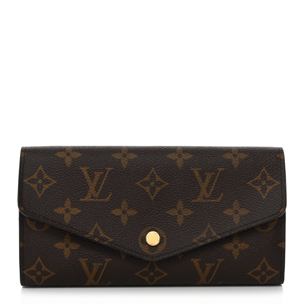 Louis Vuitton Monogram Sarah Wallet NM Fuchsia