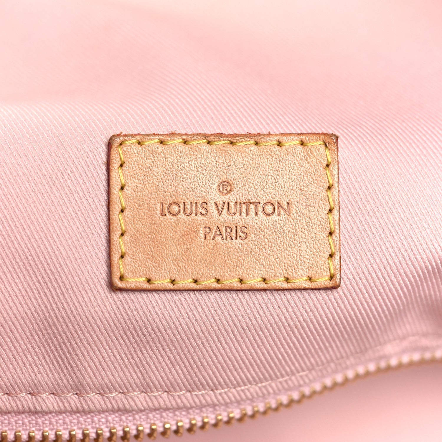 Louis Vuitton Damier Azur Graceful MM Rose Ballerine