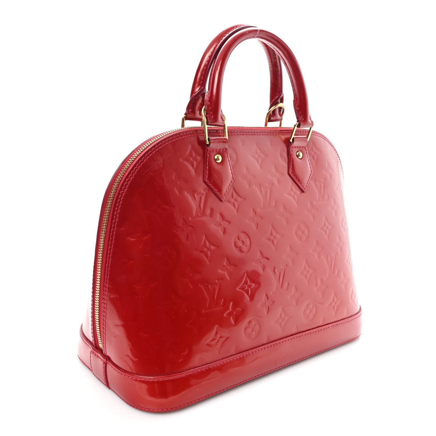 Louis Vuitton Vernis Alma PM Rose Indien