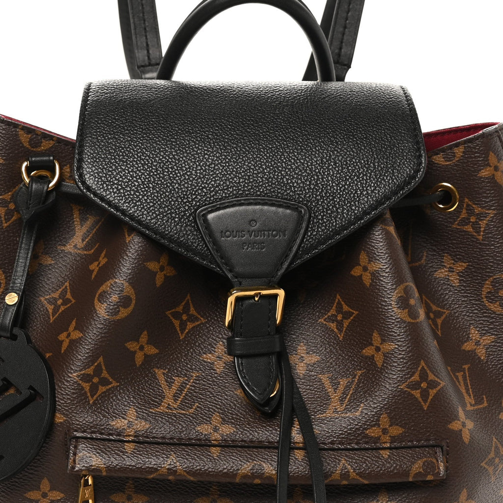 Louis Vuitton Monogram Montsouris PM Black