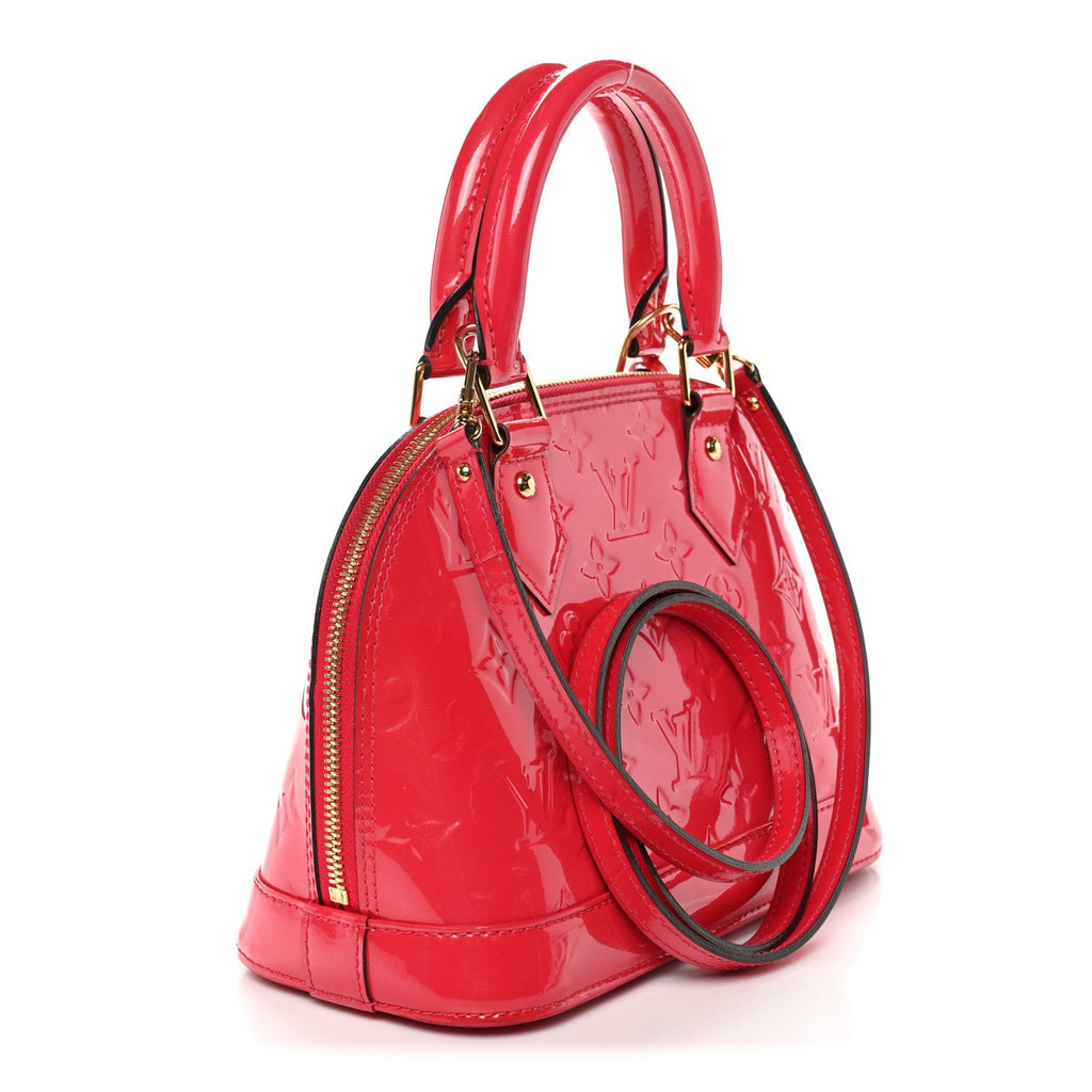 Louis Vuitton Vernis Alma BB Rose Indien