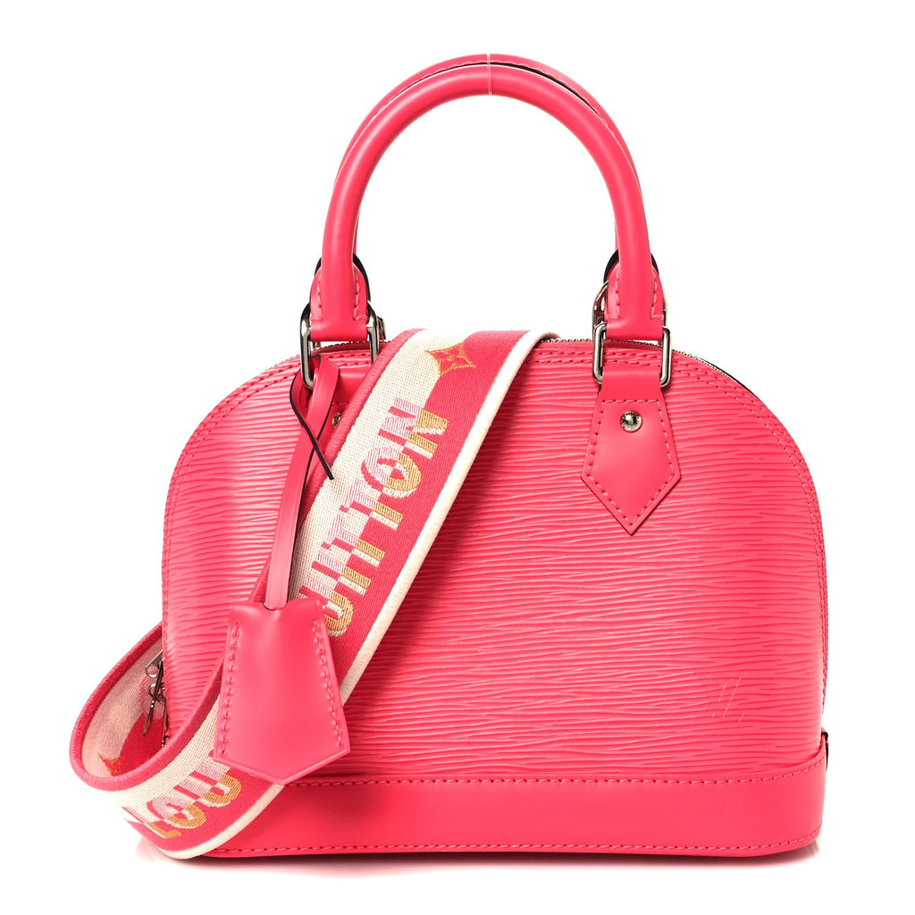 Louis Vuitton Epi Jacquard Alma BB Dragon Fruit