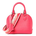 Louis Vuitton Epi Jacquard Alma BB Dragon Fruit