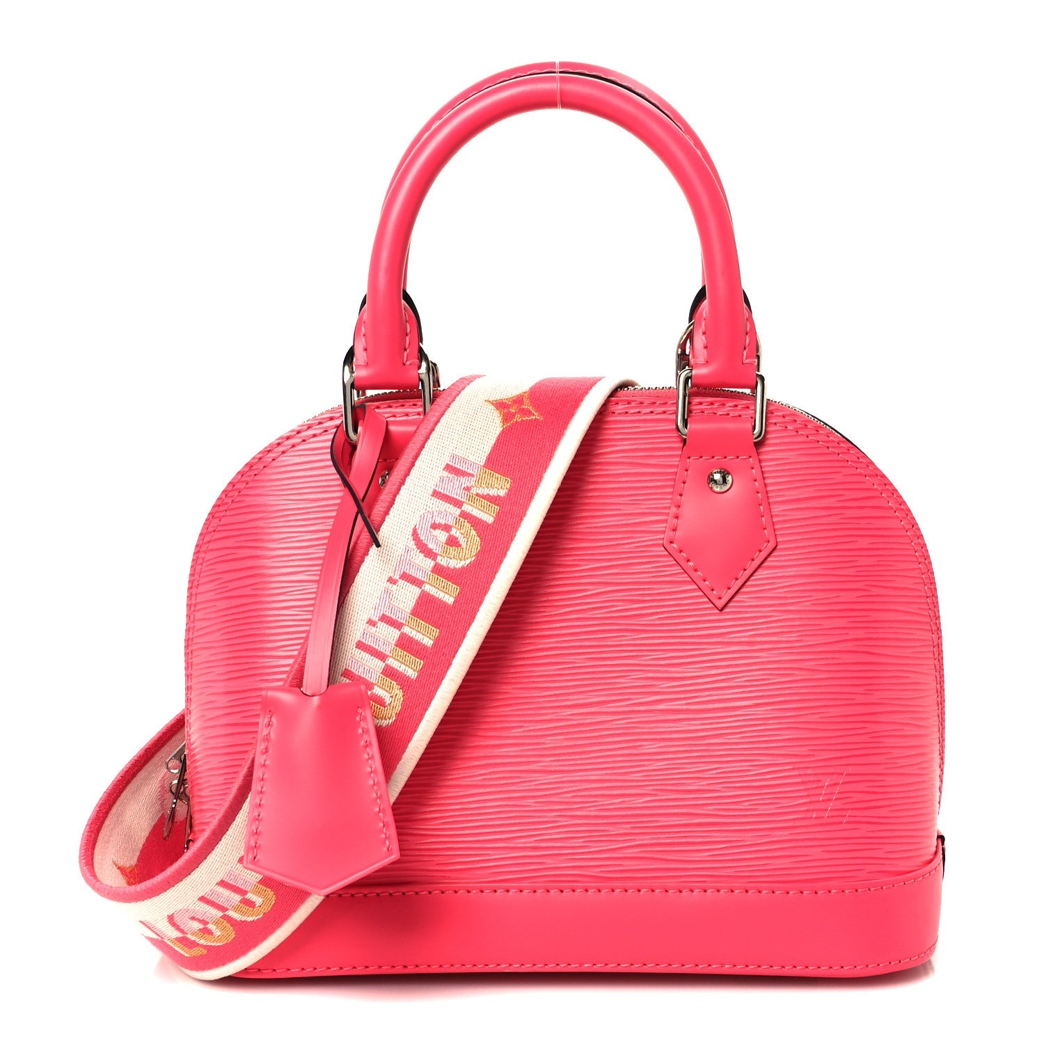 Louis Vuitton Epi Jacquard Alma BB Dragon Fruit
