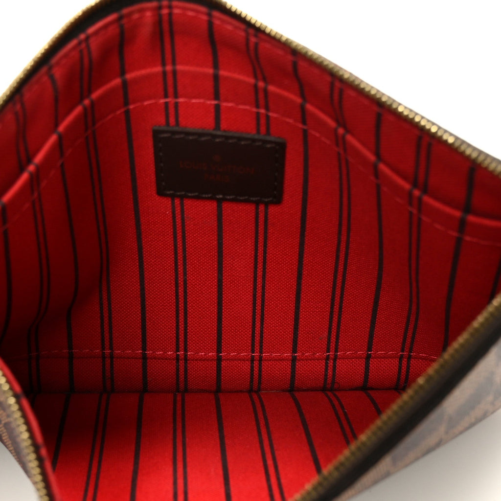 Louis Vuitton Damier Ebene Neverfull MM GM Pochette