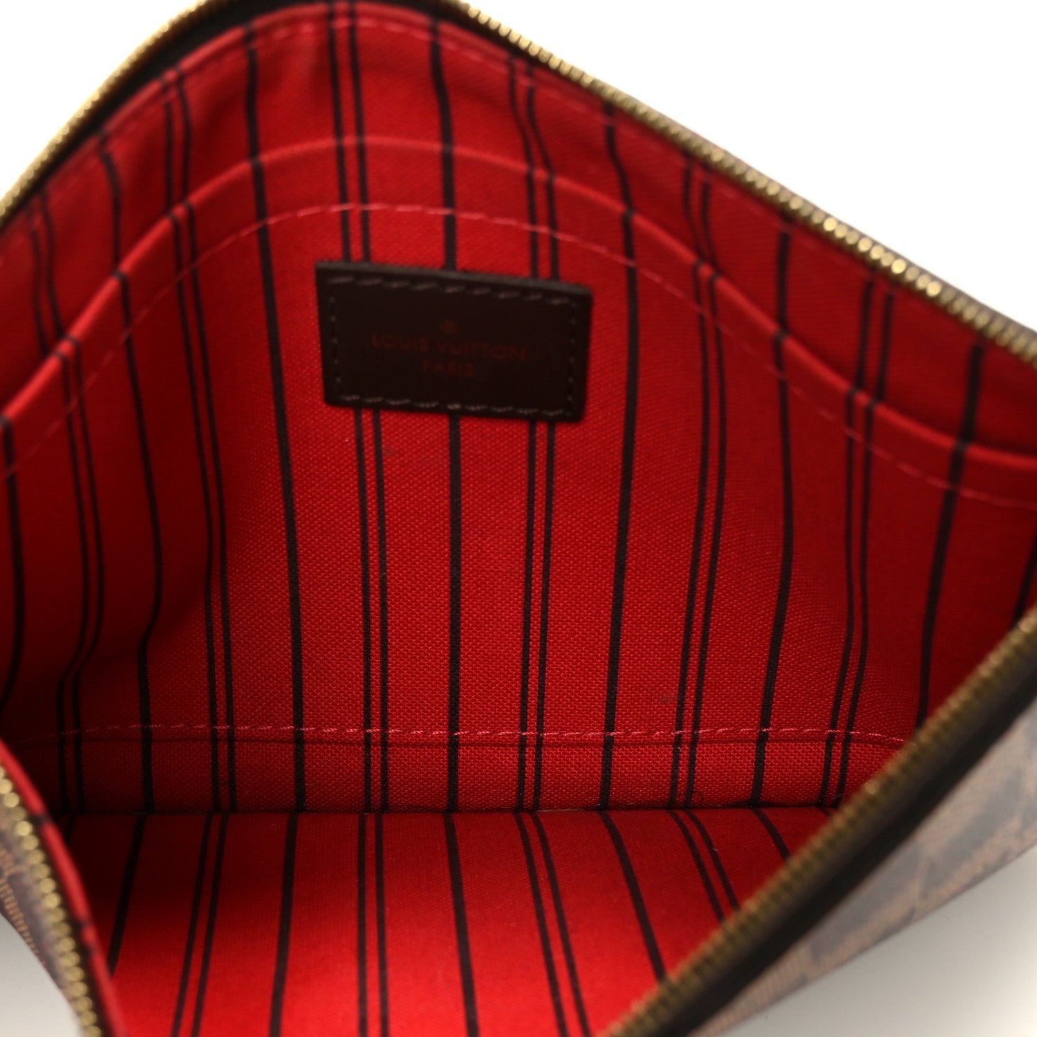 Louis Vuitton Damier Ebene Neverfull MM GM Pochette