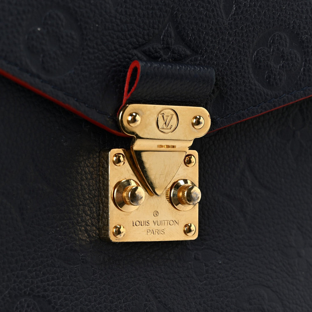 Louis Vuitton Empreinte Pochette Metis Marine Rouge