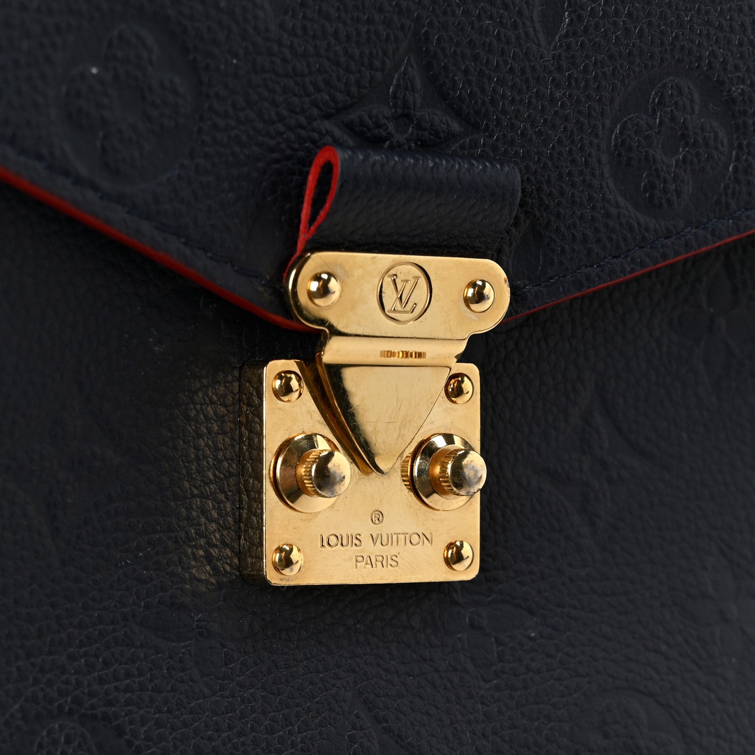 Louis Vuitton Empreinte Pochette Metis Marine Rouge